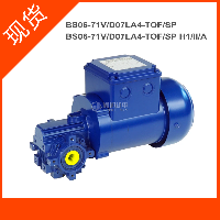 BAUER 電機(jī)：BS06-71V/D07LA4-TOF/SP BS系列蝸輪蝸桿減速電機(jī)(現(xiàn)貨6臺(tái))